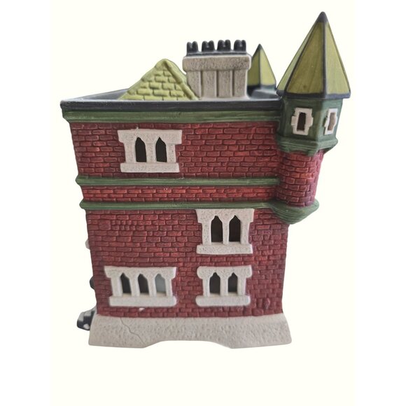 Heritage Village Collection Dickens Village Series Cobles Police Station Handpai - Picture 9 of 11